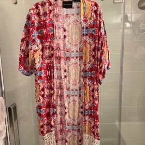 MINK PINK Floral Kimono